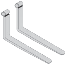 Shaft Mounted Pallet Forks