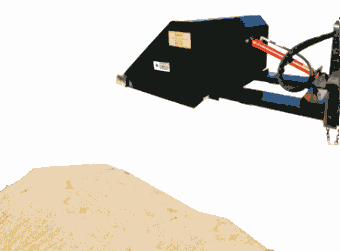 Animation of new Heavy Duty Hydraulic Self-Dump Bucket