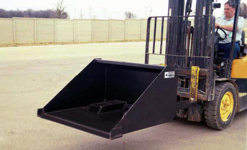 Self dumping Buckjet